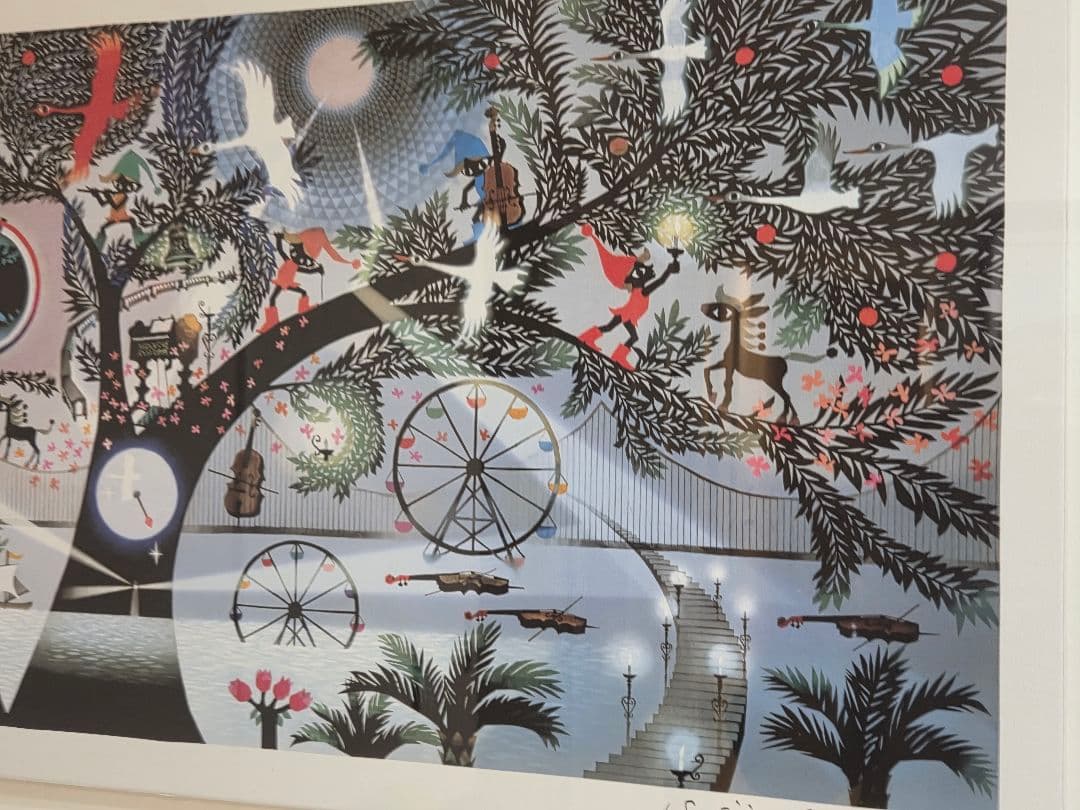 p*e様 藤城清治　地球讃歌　ジクレー35/250