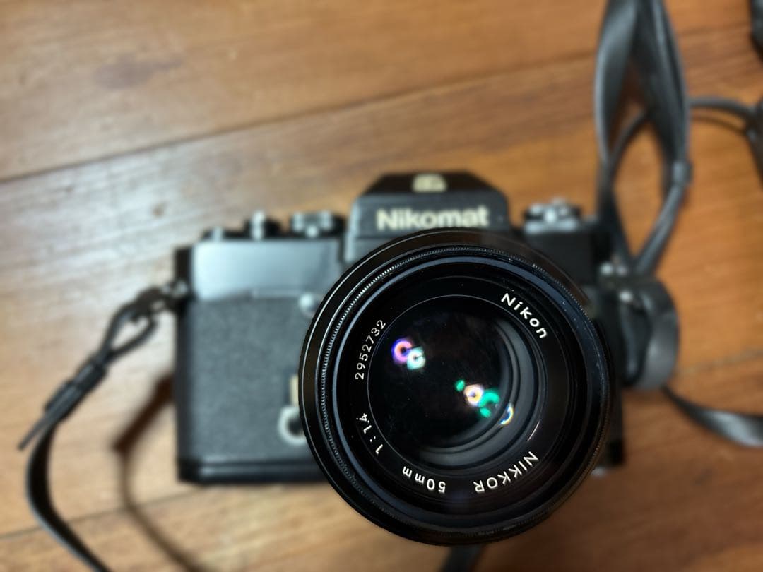 Nikon Nikomat フィルムカメラ 50mmレンズ付き