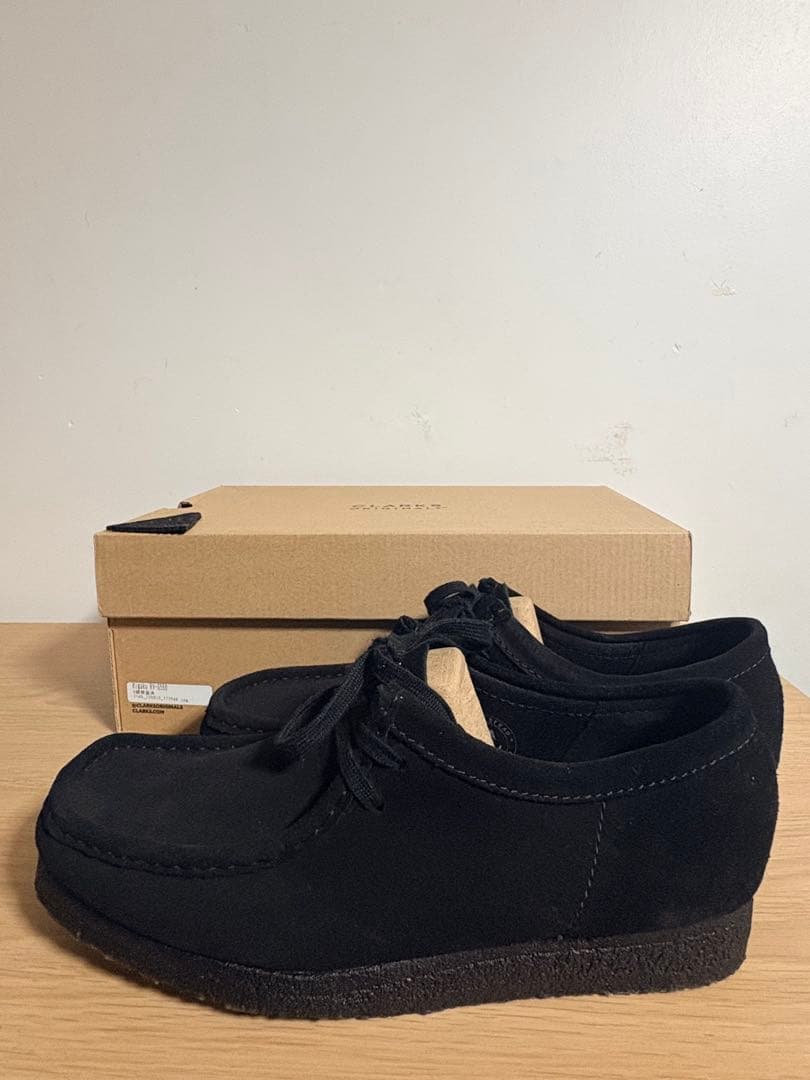 CLARKS ORIGINALS Wallabee ブラック 8H