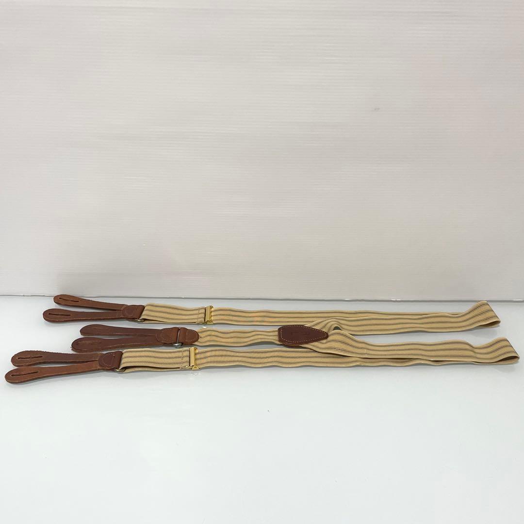 Ralph Lauren ラルフローレン サスペンダー ストライプ USA