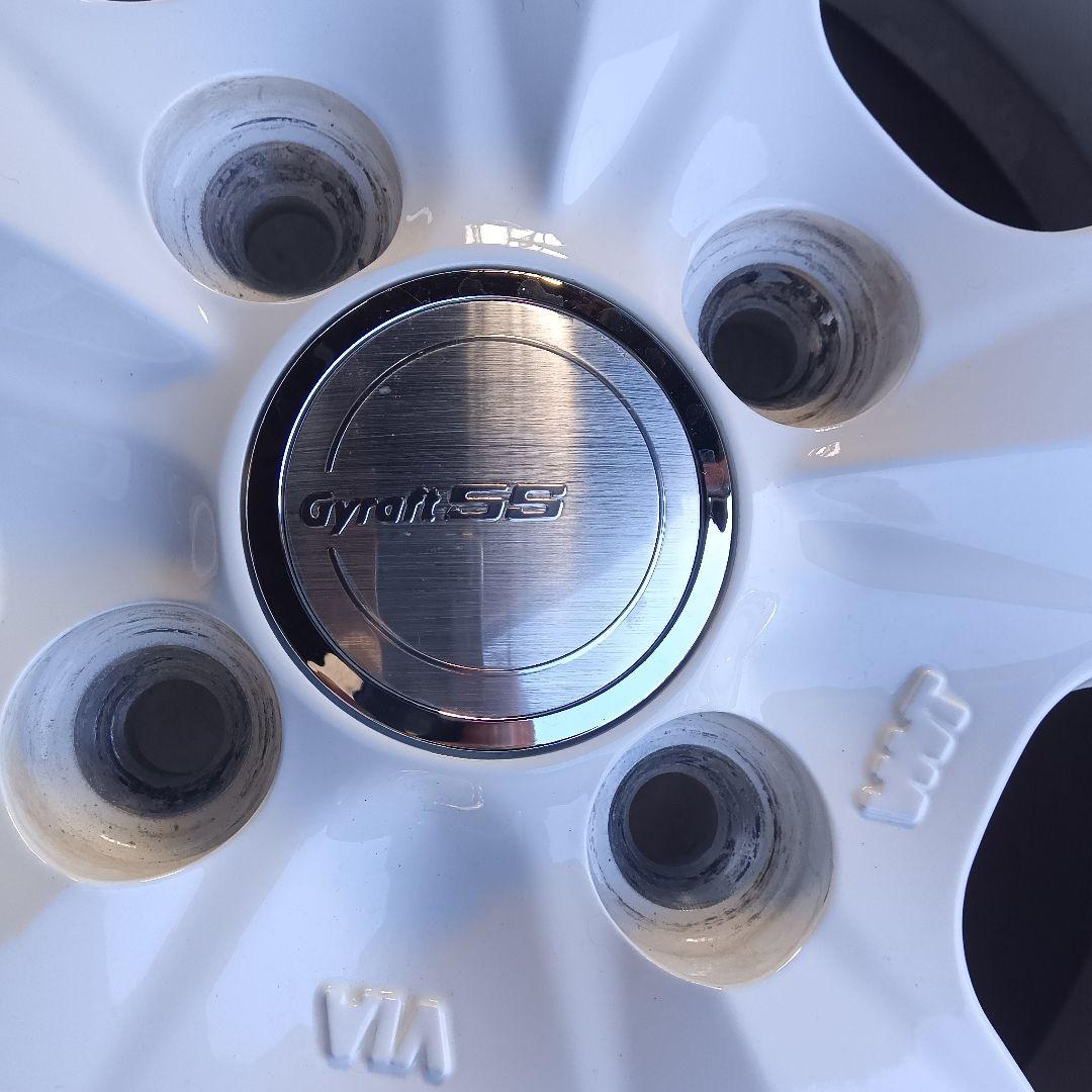 美品　15インチweds graft 5s 軽自動車　ホイール＆タイヤ4本セット