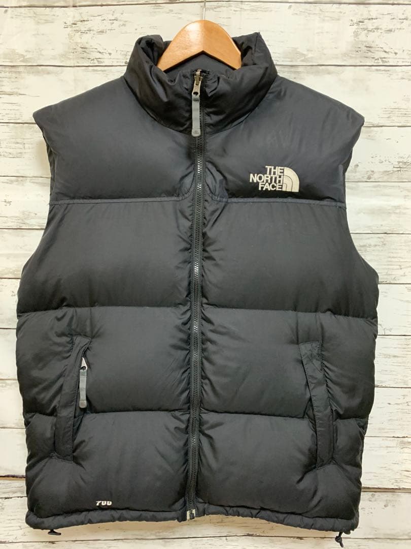THE NORTH FACEレトロヌプシブラック ダウンベストL/Gサイズ700