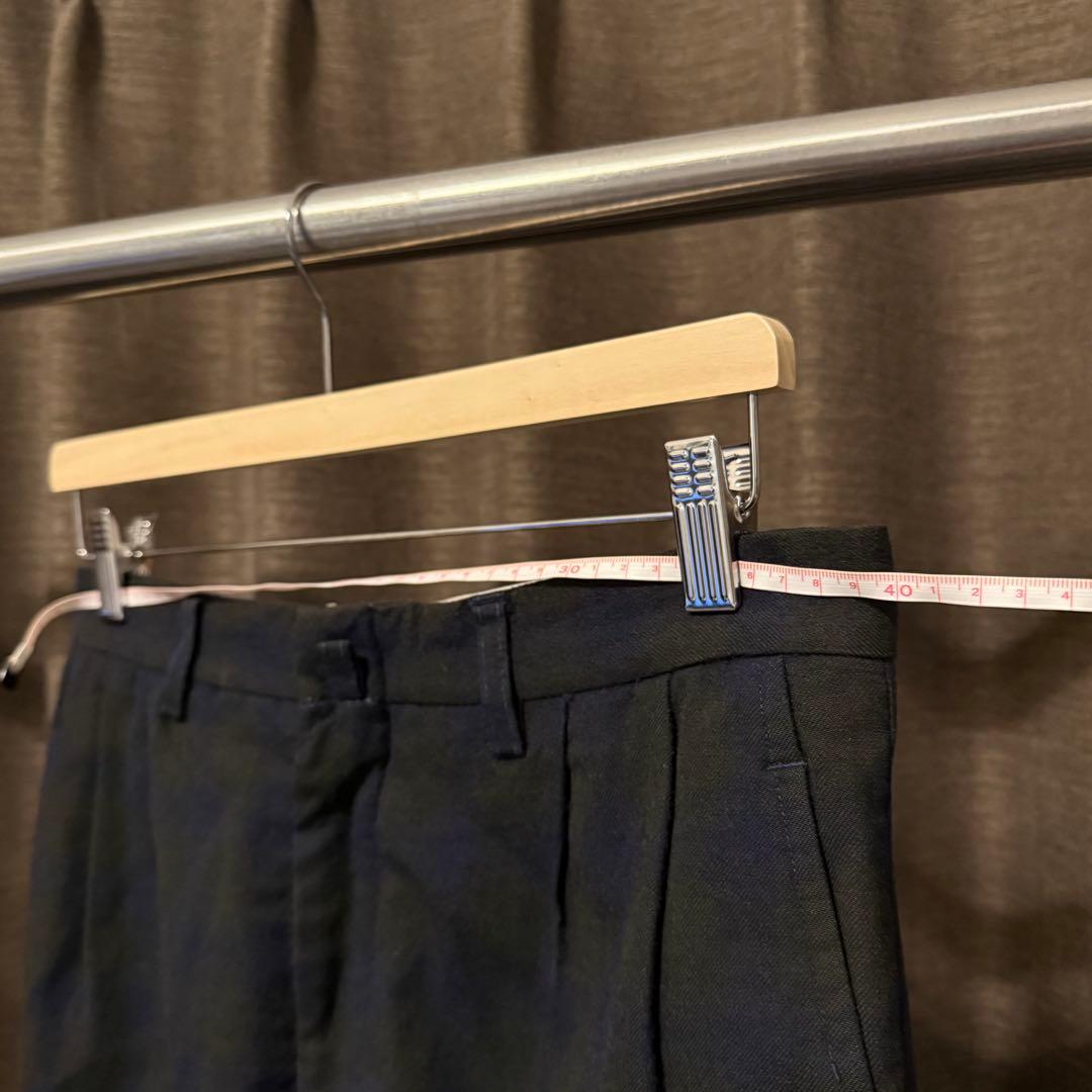 【希少】 80s vintage イタリア製 オンブレチェック ウールパンツ