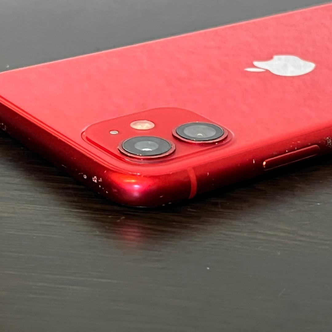 【中古】au iPhone 11 64GB プロダクトレッド【動作確認済み】
