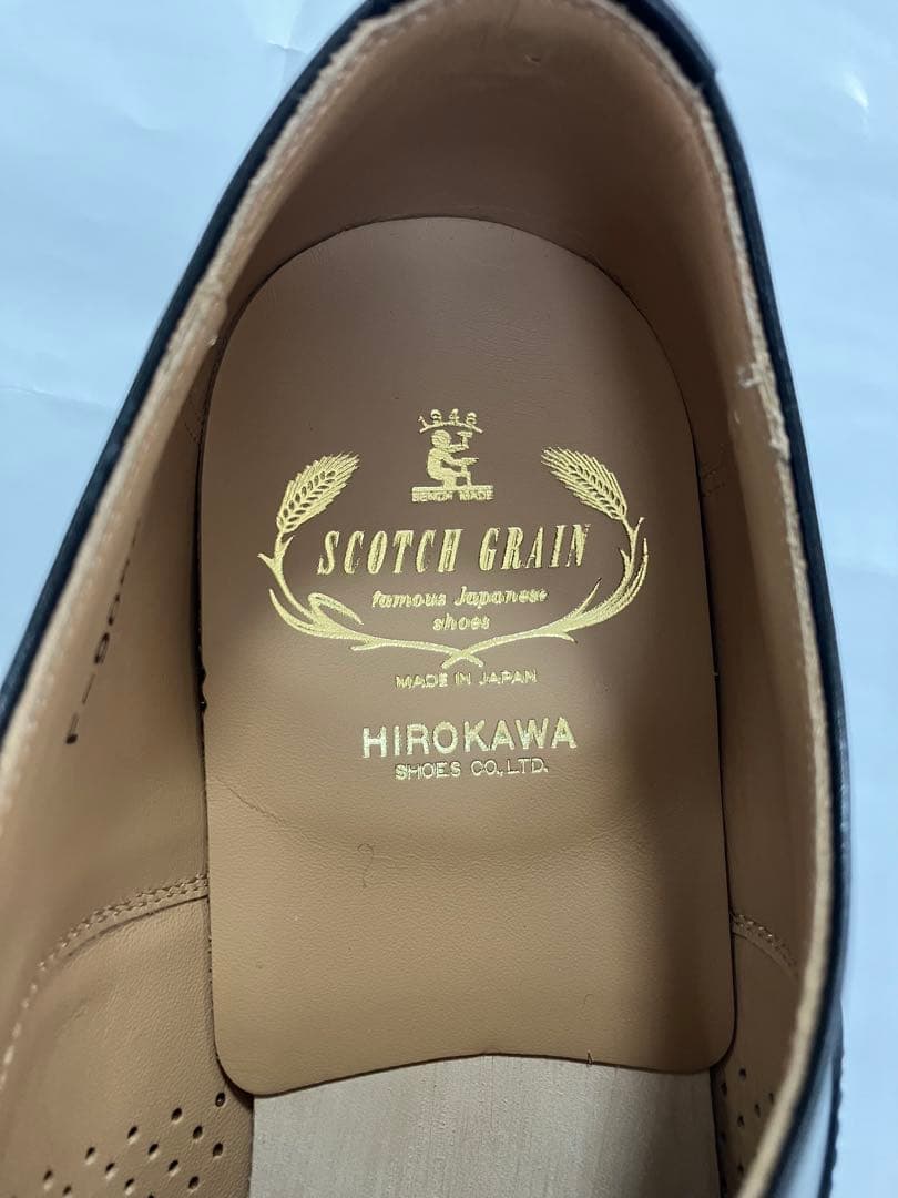 SCOTCH GRAIN ドレスシューズ 黒 日本製