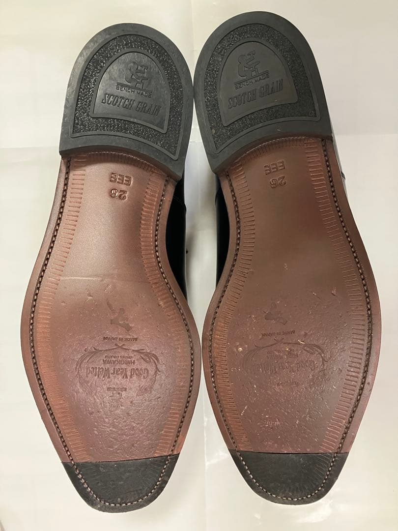 SCOTCH GRAIN ドレスシューズ 黒 日本製