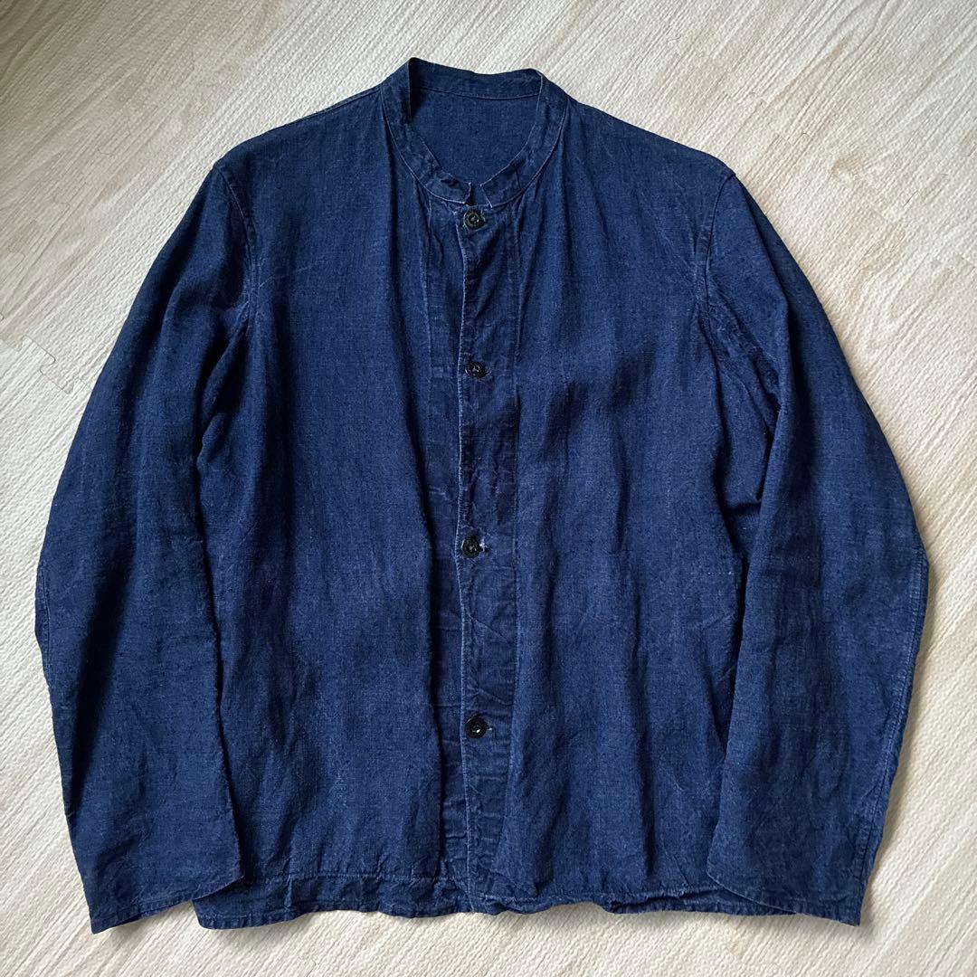 k*m様 30s-40s インディゴリネンジャケット　炭鉱夫　フレンチ