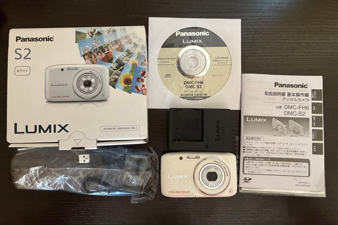 Panasonic Lumix DMC-S2 コンパクトデジタルカメラ　中古品