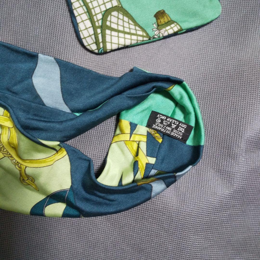 美品 HERMES エルメス ヘアバンド 袋付き