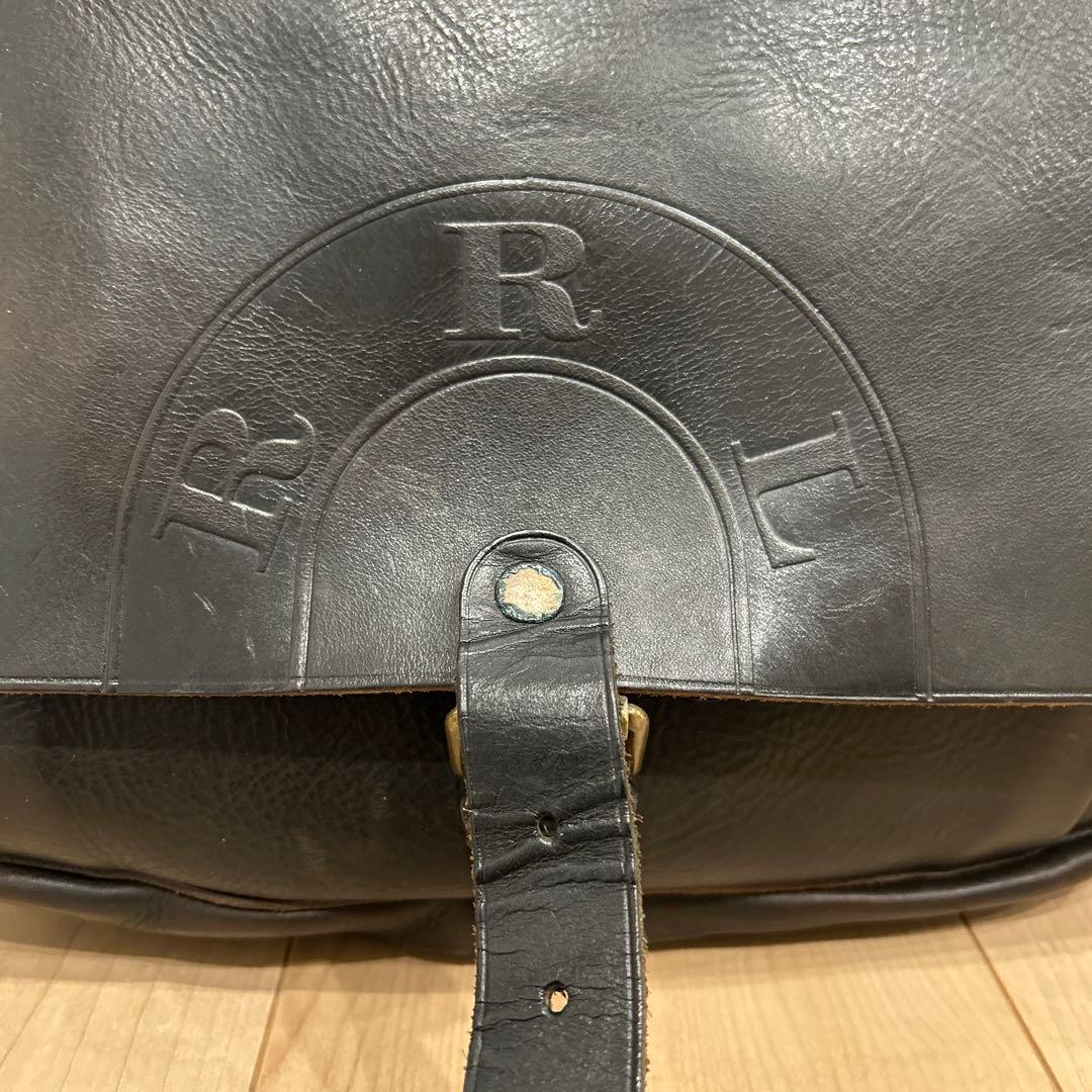 RRLのショルダーバッグ茶芯