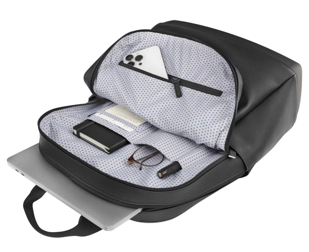 未使用品 モレスキン バックパック ビジネスリュック ブルー A4 レザー