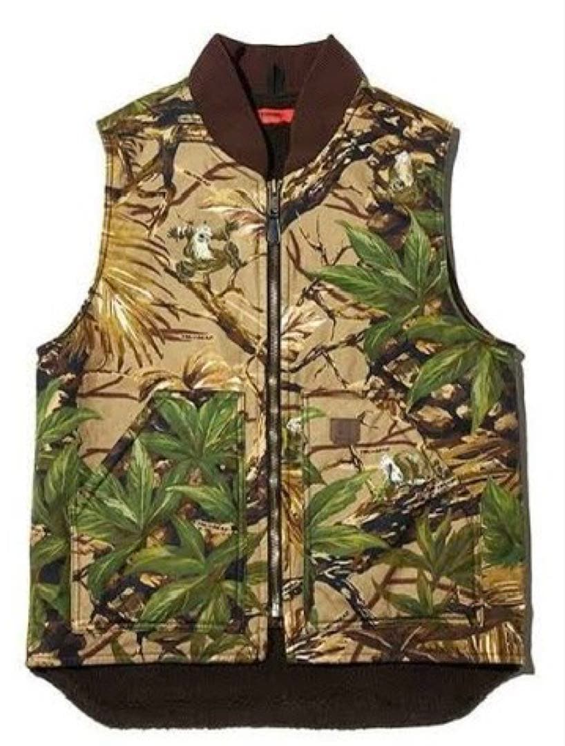 【新品同様！】　RADIALL 迷彩柄リアルツリー ベスト　Lサイズ