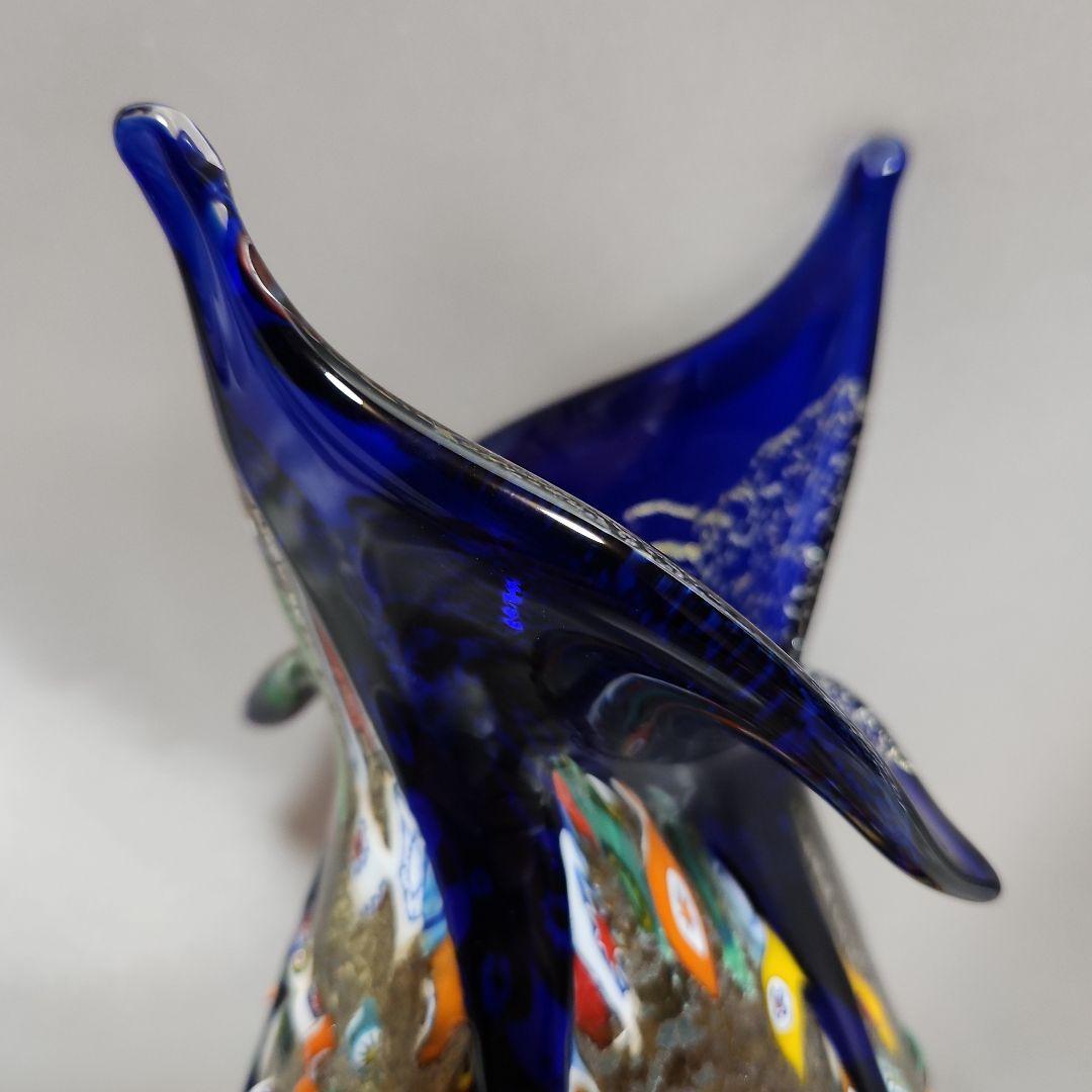 n*o様 ベネチアンガラス ミルフィオリ 花瓶 ムラーノガラス ヴェネチアンガラ