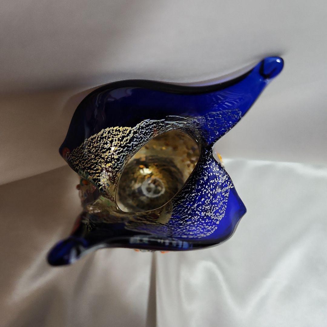 n*o様 ベネチアンガラス ミルフィオリ 花瓶 ムラーノガラス ヴェネチアンガラ