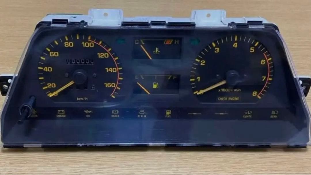 超希少　KP61 スターレット　後期　S i 純正　スピードメーター