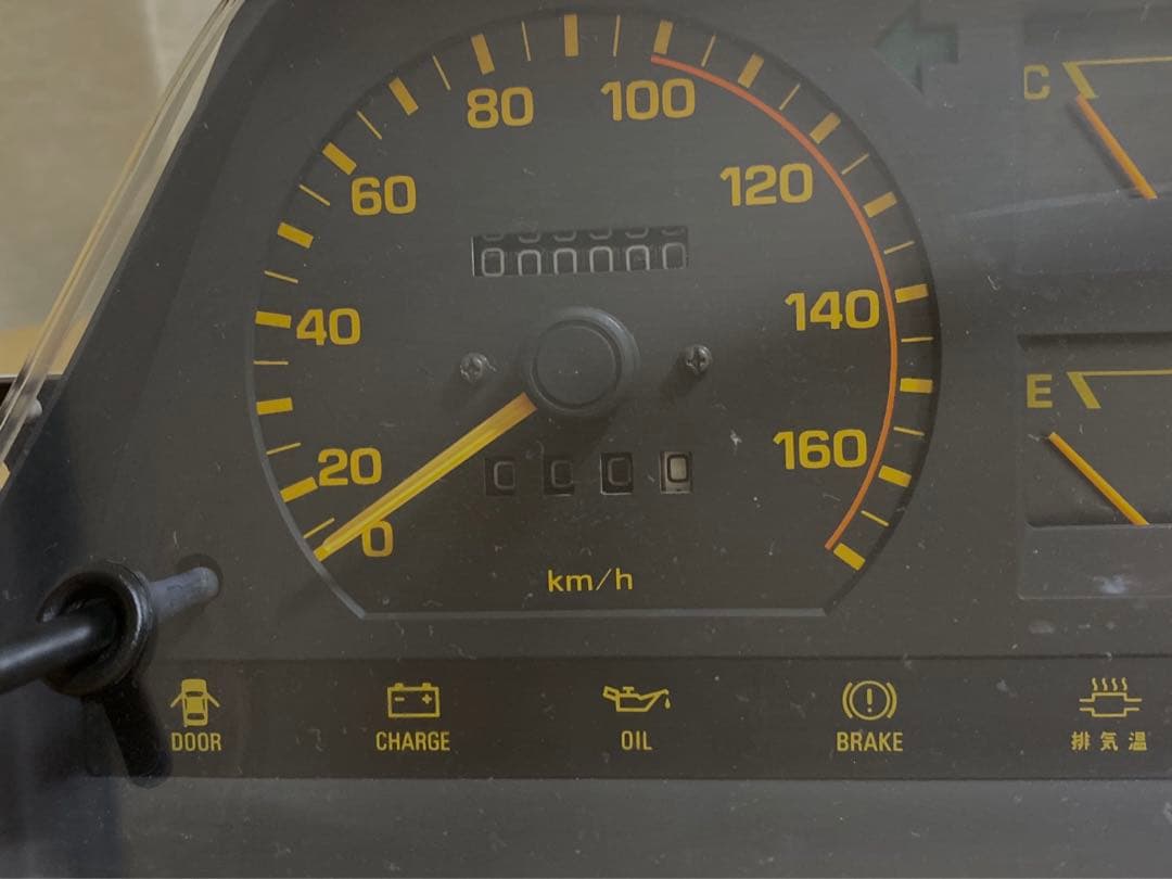 超希少　KP61 スターレット　後期　S i 純正　スピードメーター