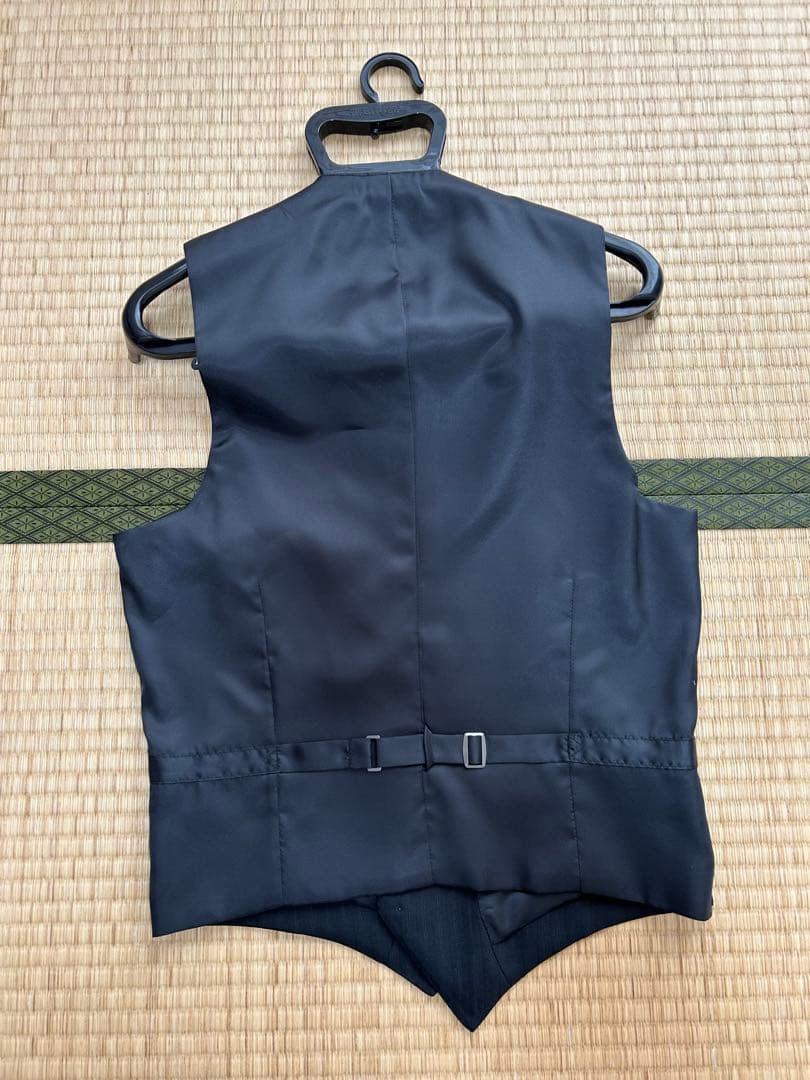 【新品未使用】スリーピース スーツ Y5ウール混素材 秋冬 2ツボタン スリム