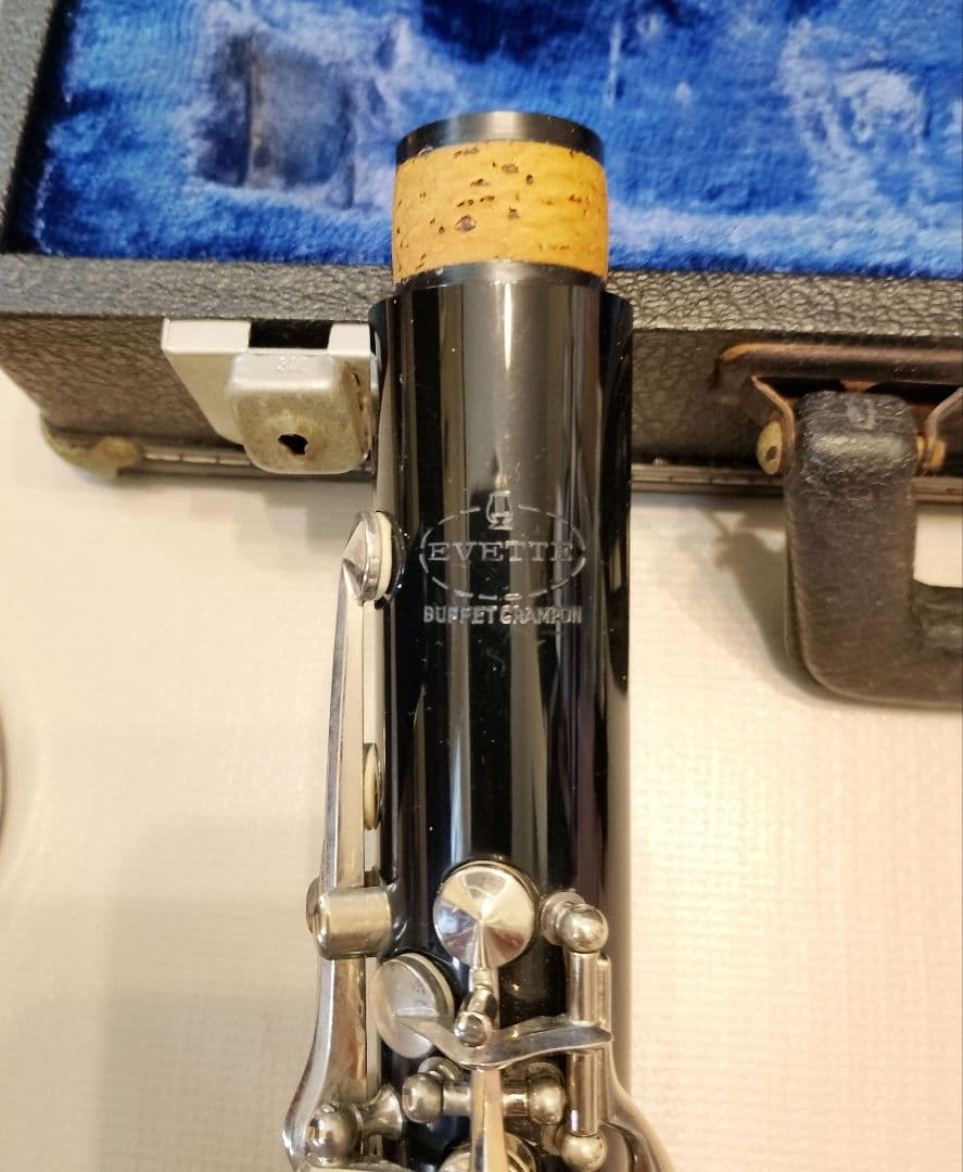 クラリネット　BUFFET CRAMPON evette B-12　ケース付き