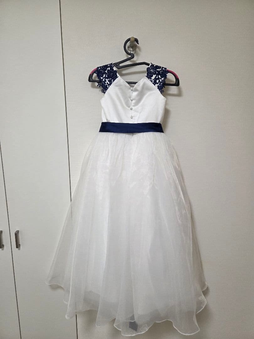 子供　発表会　TPS どんどん　ロングドレス　140