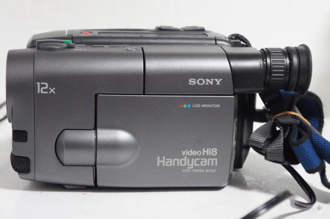動作美品【録再OK】CCD TRV60 Hi8ビデオカメラ 8mm 0113