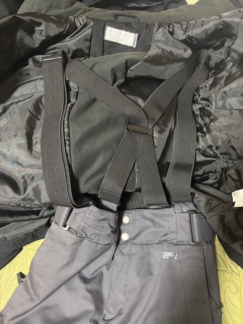 phenix スキーウェア ブラック/レッド セットアップ