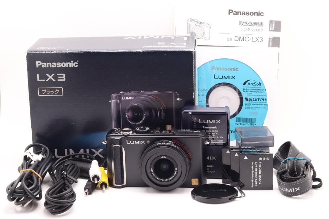 Panasonic Lumix LX3 ライカレンズ コンデジ ブラック