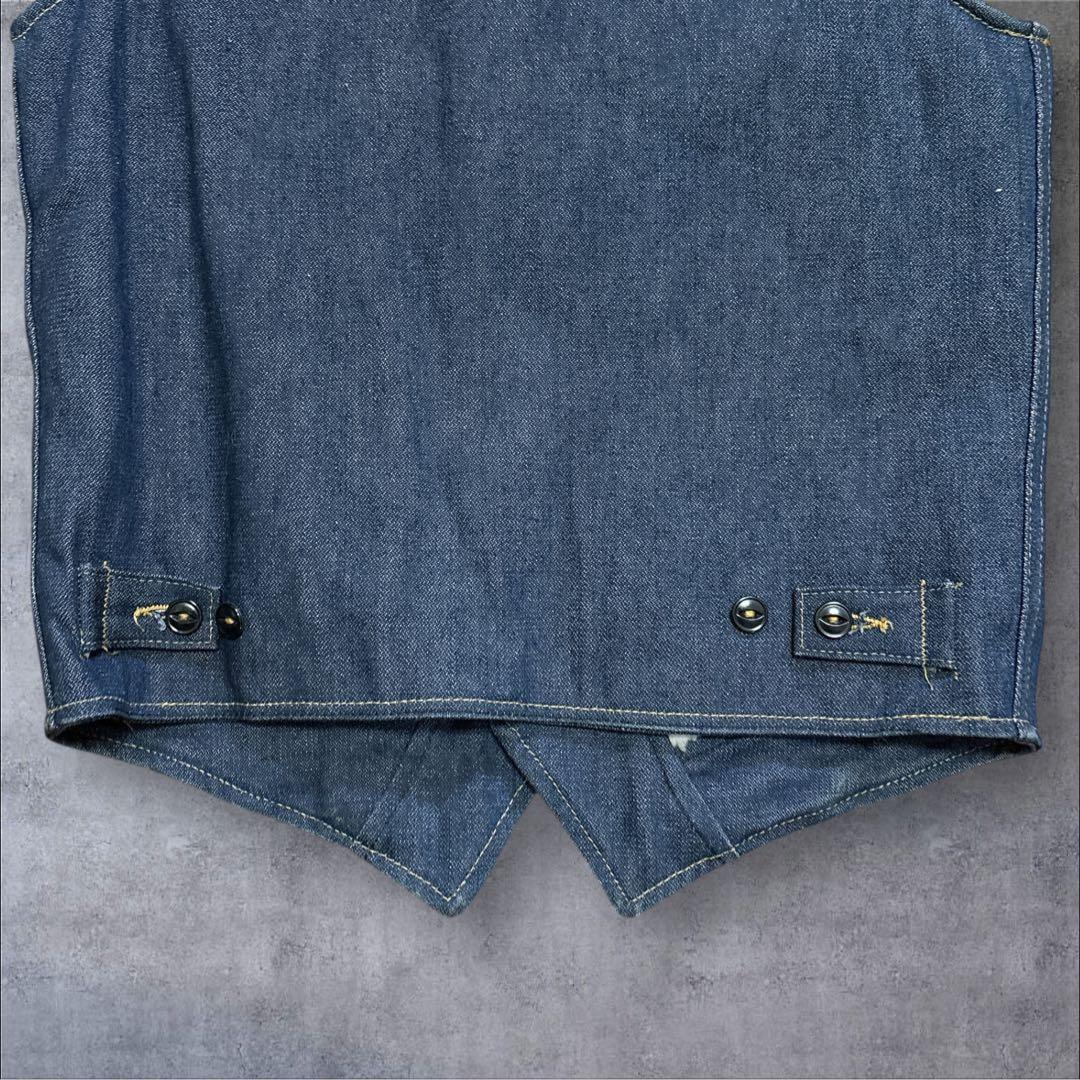 マッコリさん　80s USA製 Lee ストームライダー デニムベスト　メンズ