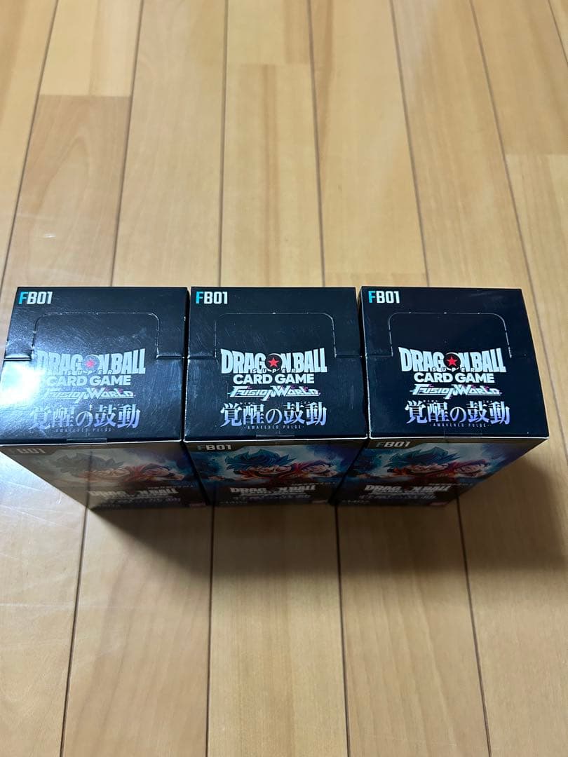 0*3様 フュージョンワールド　覚醒の鼓動　3BOX 未開封