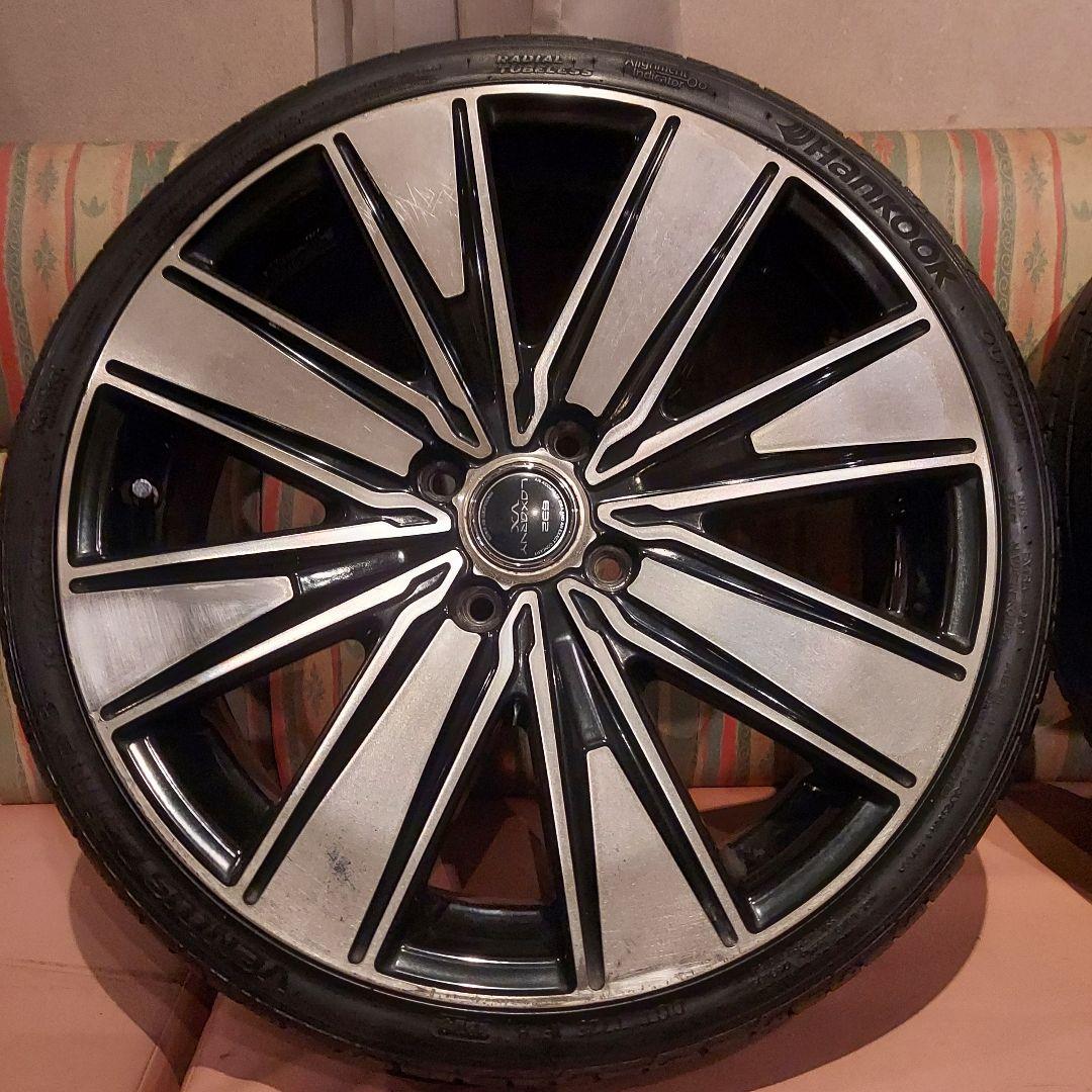 バドックス17インチ　ホイール+タイヤセット！　タント　ワゴンR　スペーシア