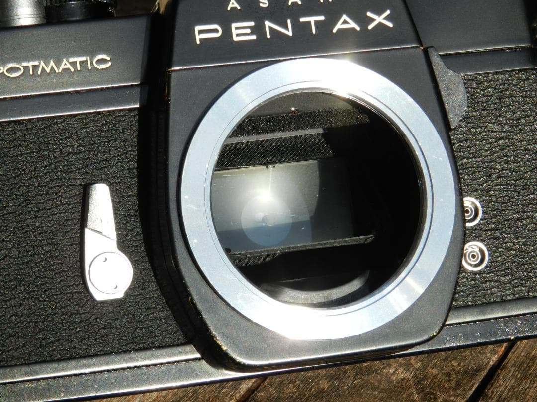 美品　PENTAX SPOTMATIC SP ブラック 一眼レフカメラ　即撮影可