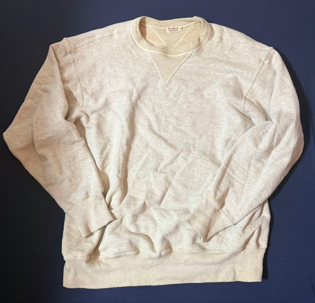 WAREHOUSE ウエアハウス スウェット トレーナー 無地オートミール46