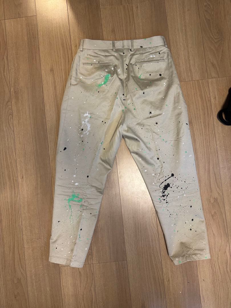 ニート NEAT ペイントパンツ サイズ46 中古美品