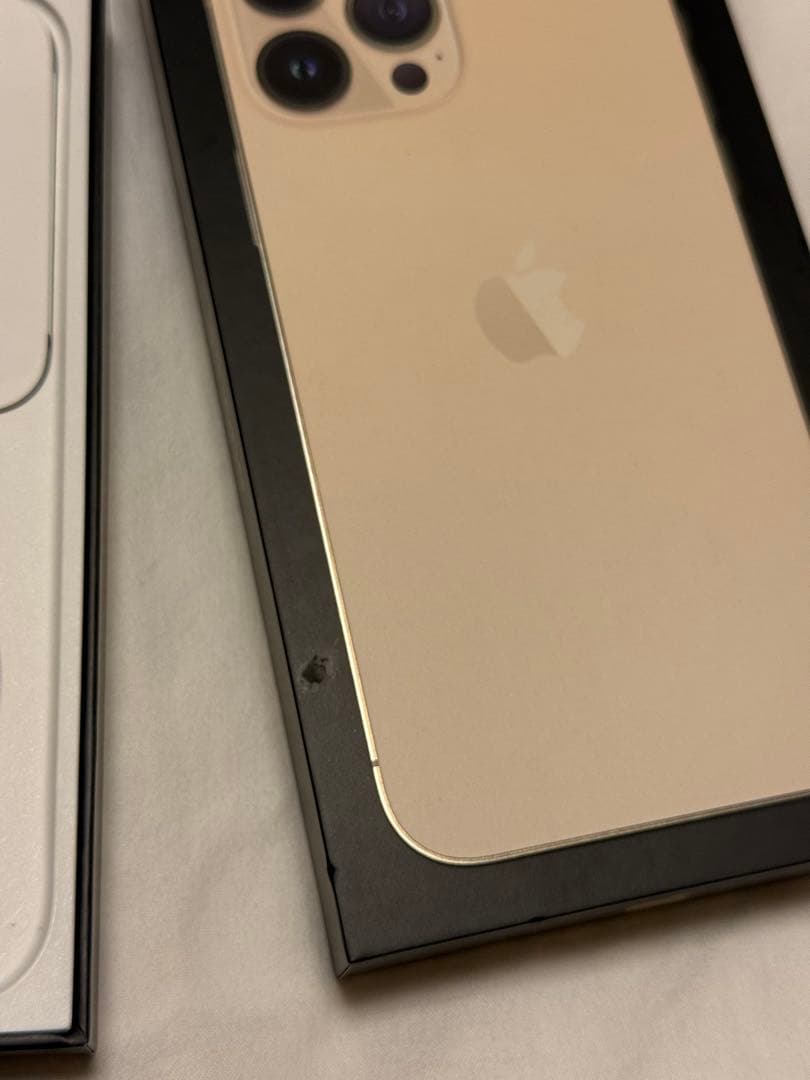 iphone13pro maxゴールド 本体と箱