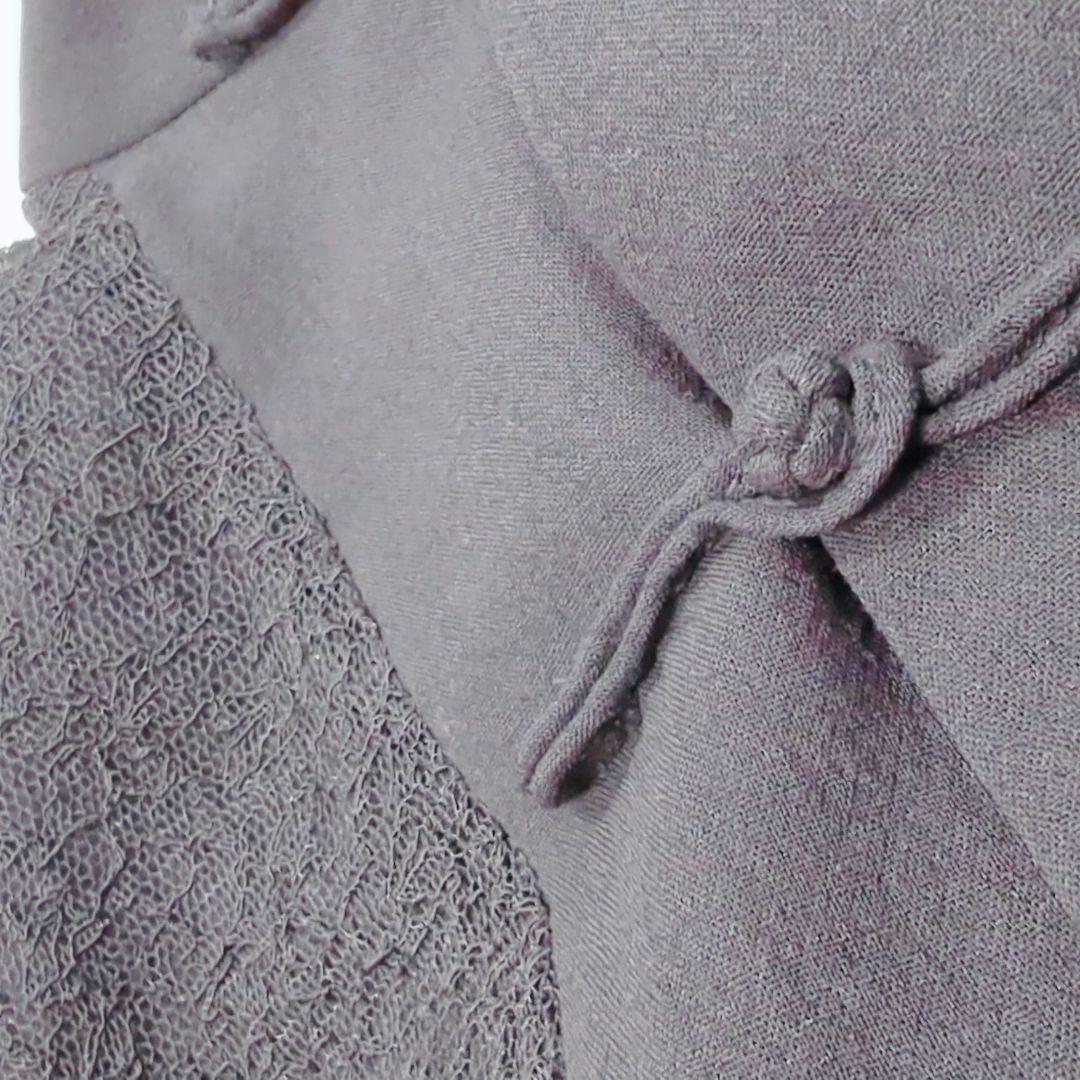 robe de chamble レース切替 チャイナボタン ジャケット 1996