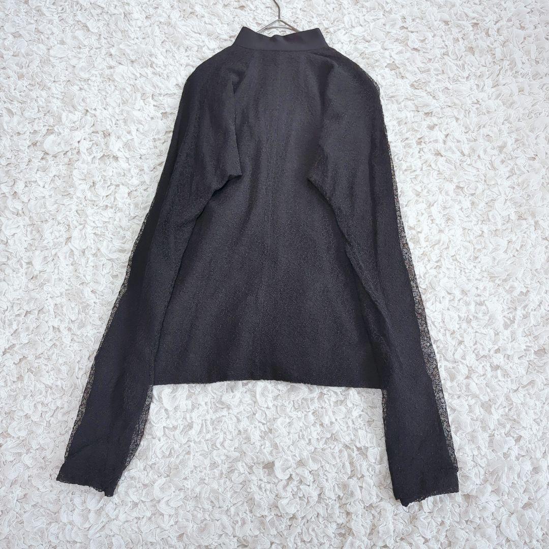 robe de chamble レース切替 チャイナボタン ジャケット 1996