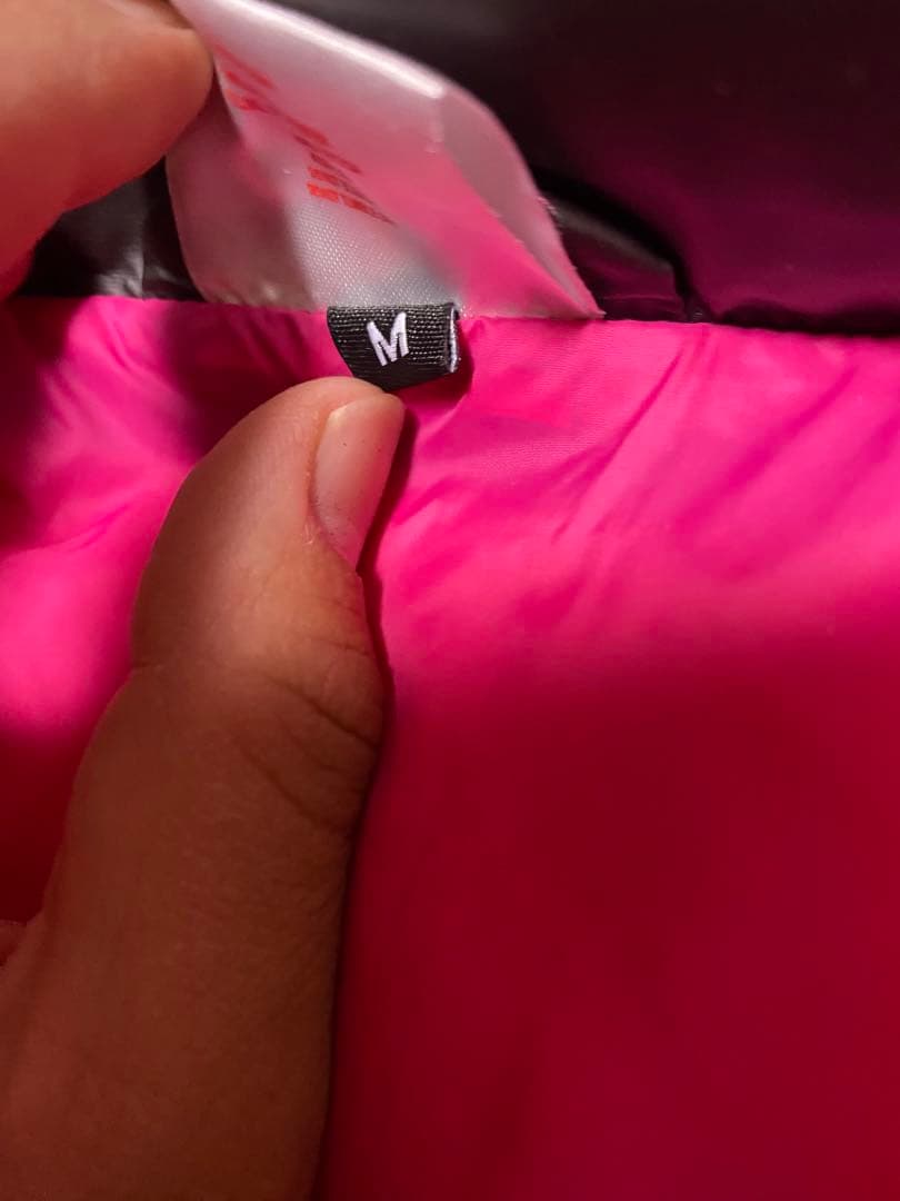 【激レア】VRROCK 温度変化 ダウンジャケット Mサイズ 完売品 黒ピンク