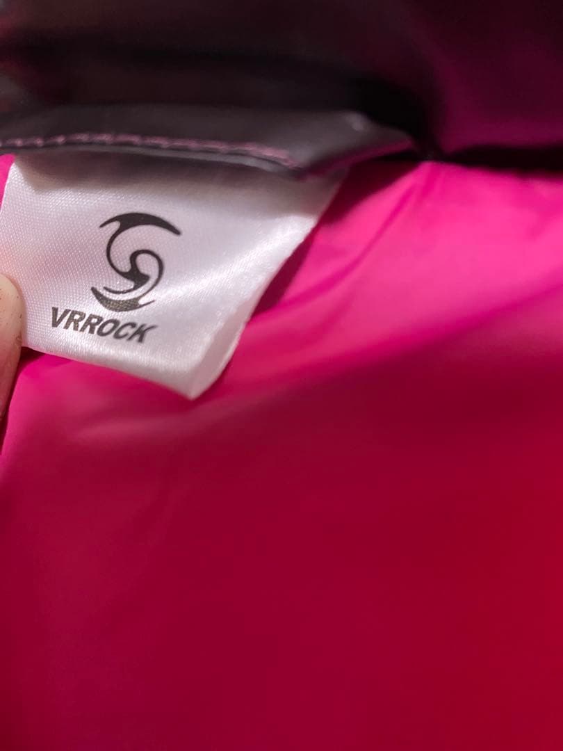 【激レア】VRROCK 温度変化 ダウンジャケット Mサイズ 完売品 黒ピンク