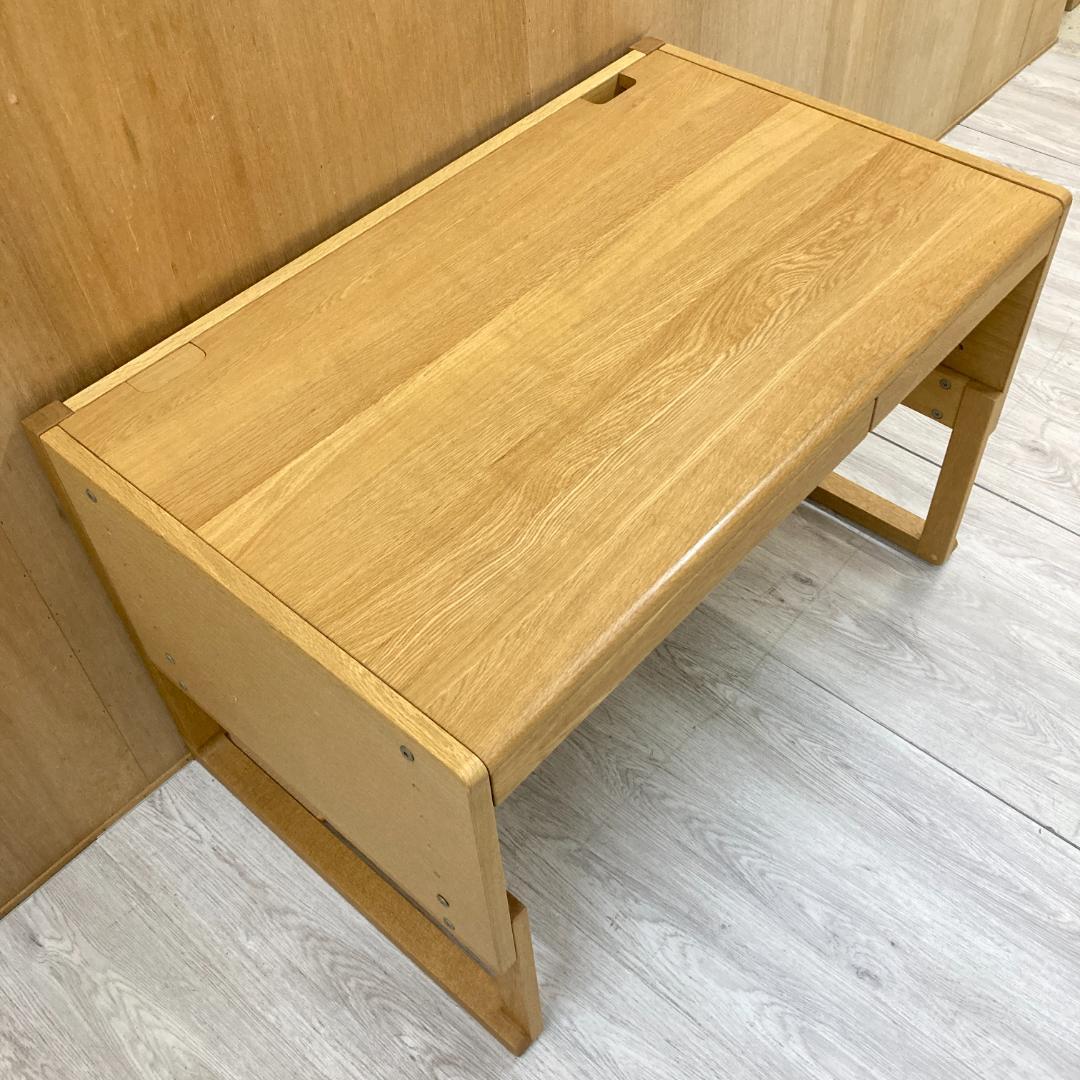 【カリモク】ベネッセ　学習机　デスク　高さ調整