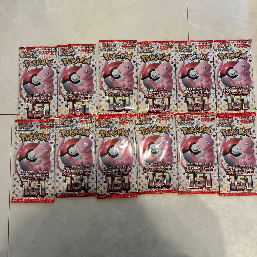 ポケモンカード151 ミュウパック 12個セット