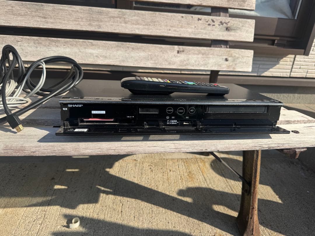 動作確認済みSHARP BD-W550SW ブルーレイレコーダー　2013年製