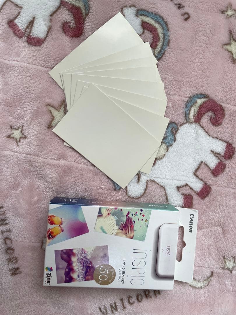 Canon inSPIC ポータブルプリンター 50枚用紙付き