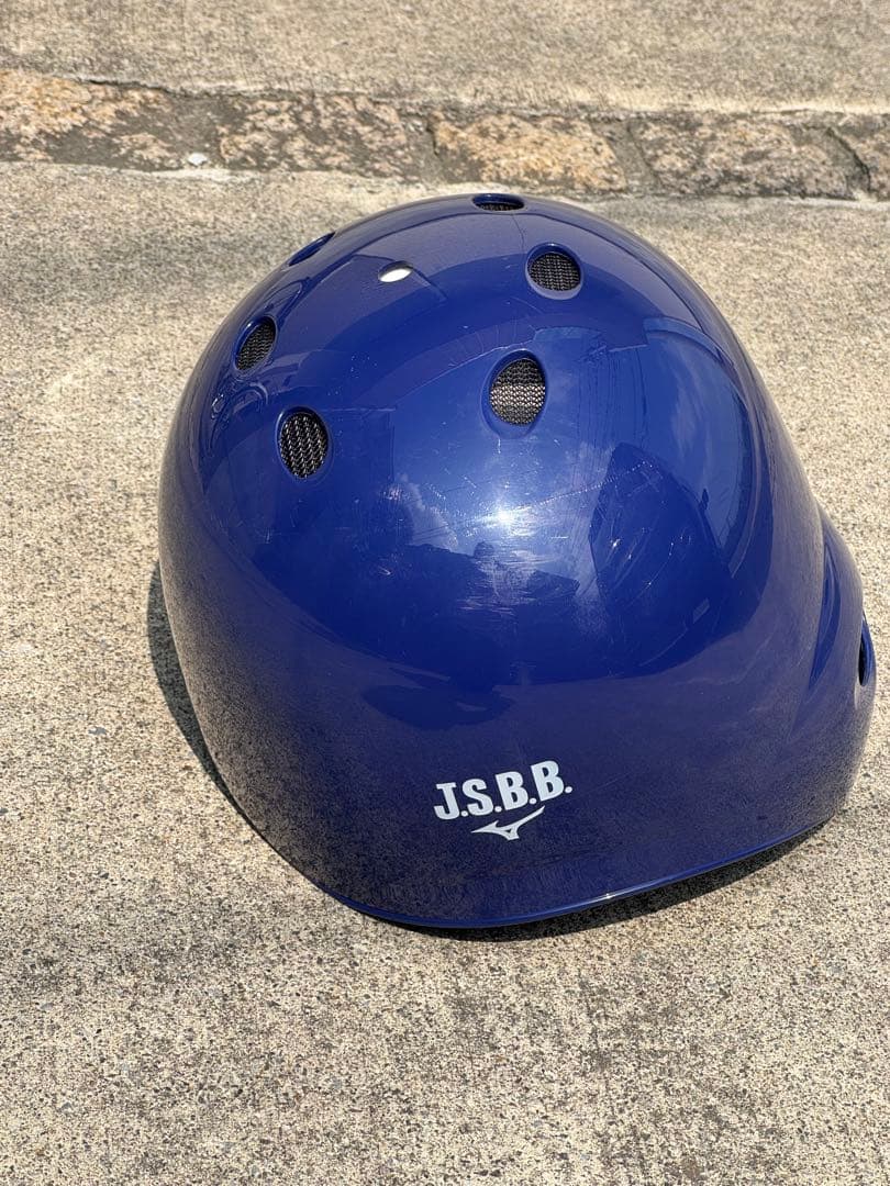 ミズノ　軟式用ヘルメット 6個とキャリーバックセット