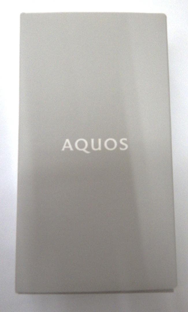 【箱・取説付き】AQUOSsense6 シルバー 64GB SH-RM19