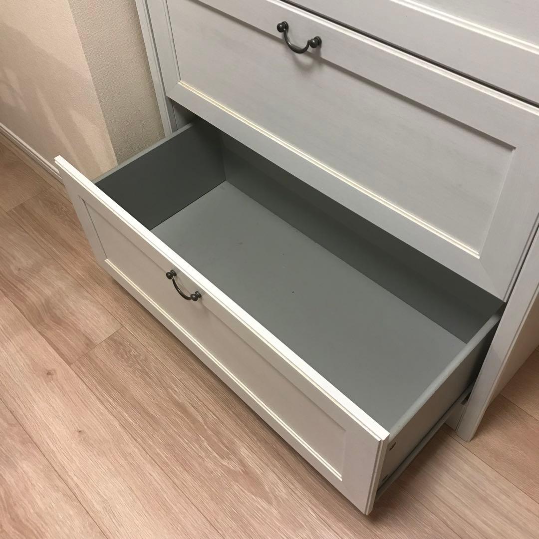 ミ・・・ミ　　IKEA チェスト　洋服タンス３段式