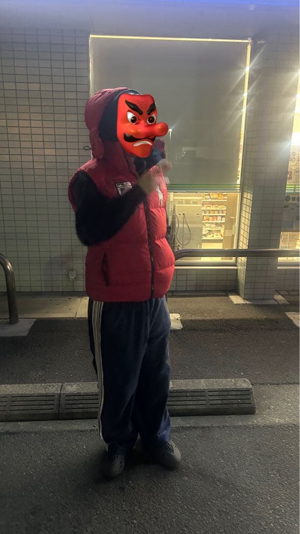 polo ダウンベストM