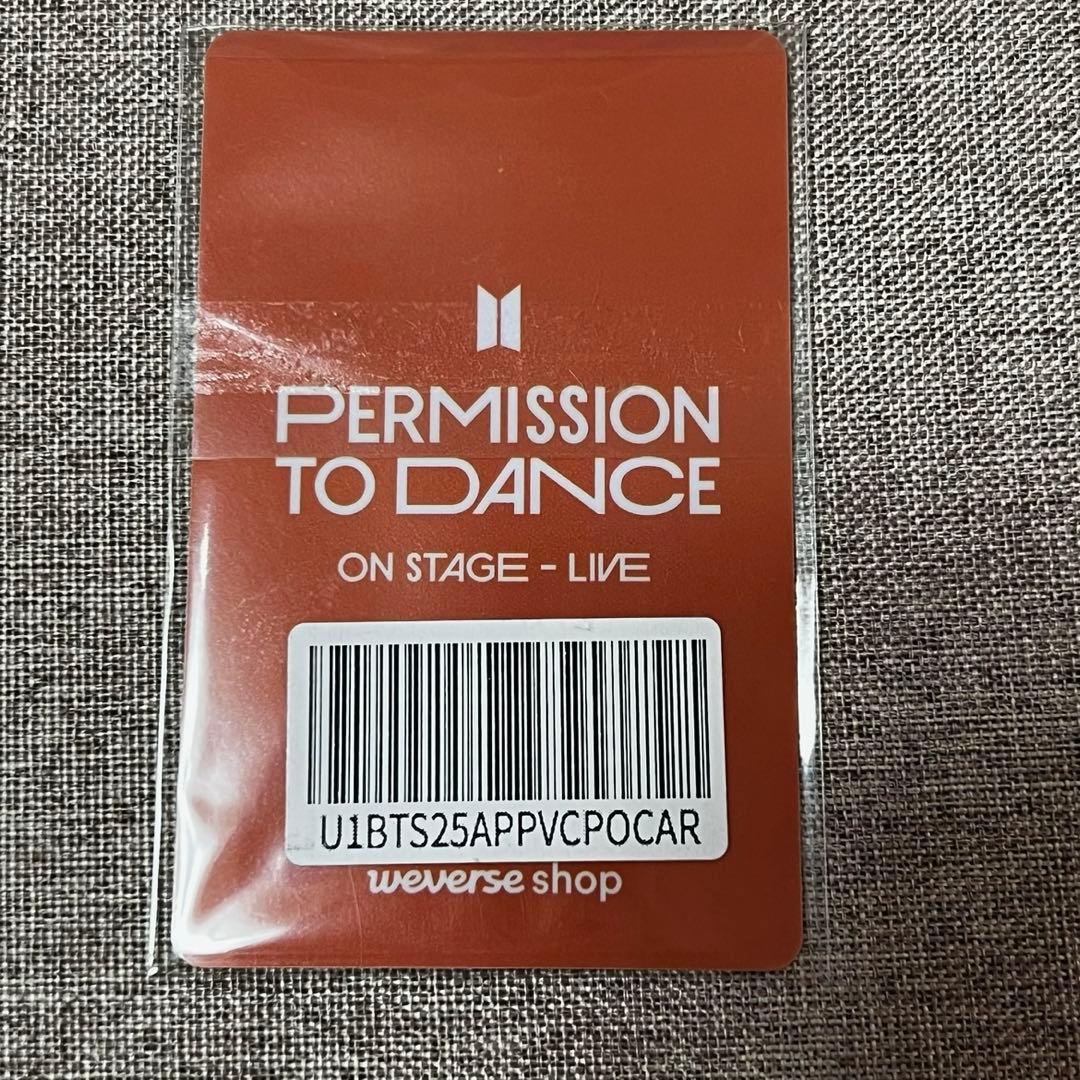 BTS PTD Global 追加特典 PVC トレカ ジョングク グク