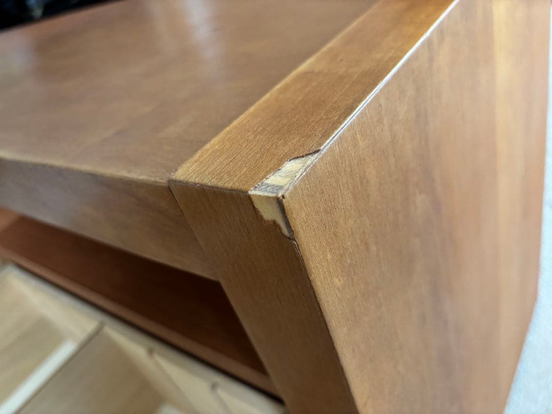 カワジュン　テレビボード　チェリー材