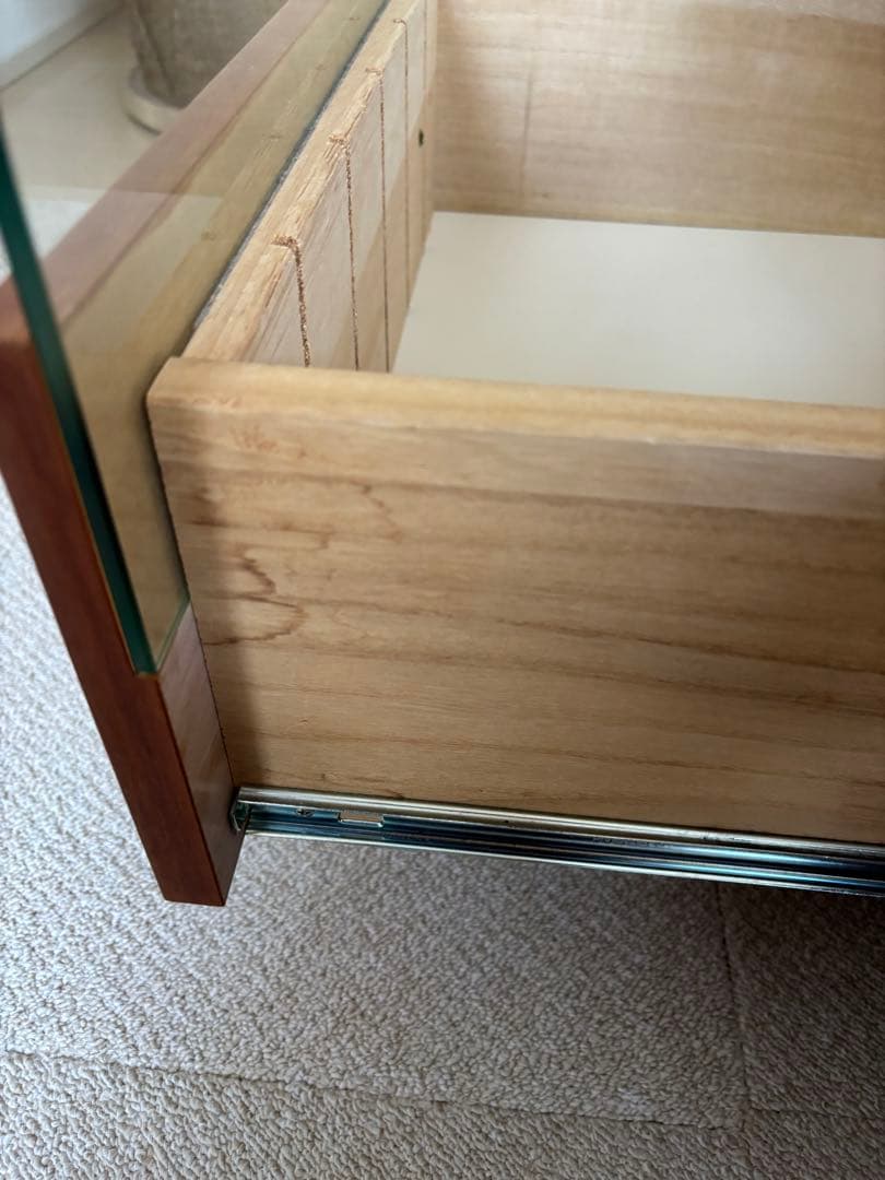 カワジュン　テレビボード　チェリー材