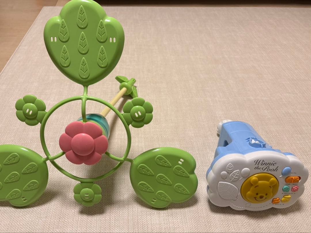 【新型】えらべる回転 ６ＷＡＹジムにへんしんメリー プラス　くまのプーさん