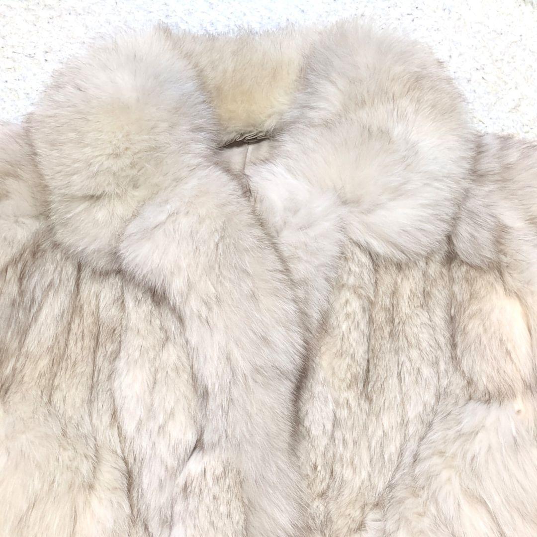 2-23【高級毛皮】SAGAFOX フォックスファーコート